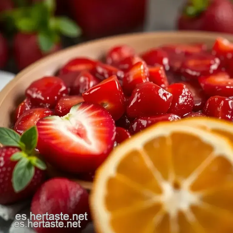 Mermelada De Fresa Casera: Sabor a Verano presentation