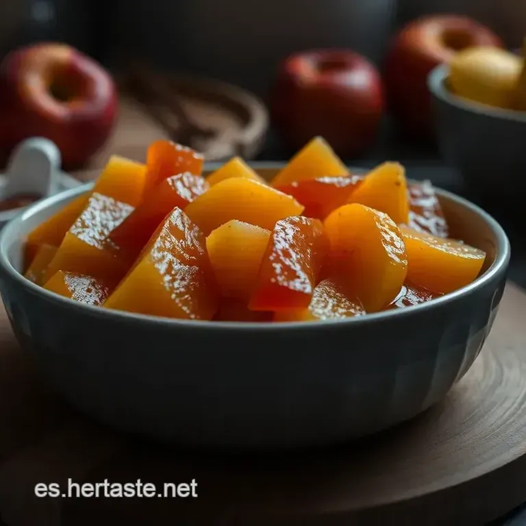 Mermelada de Manzanas y Canela: Un Dulce Abrazo Oto&ntilde;al!