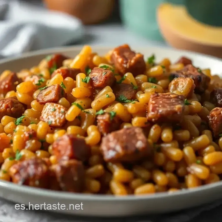 Migas Alentejanas Con Cerdo Ib&eacute;rico Y Naranja presentation