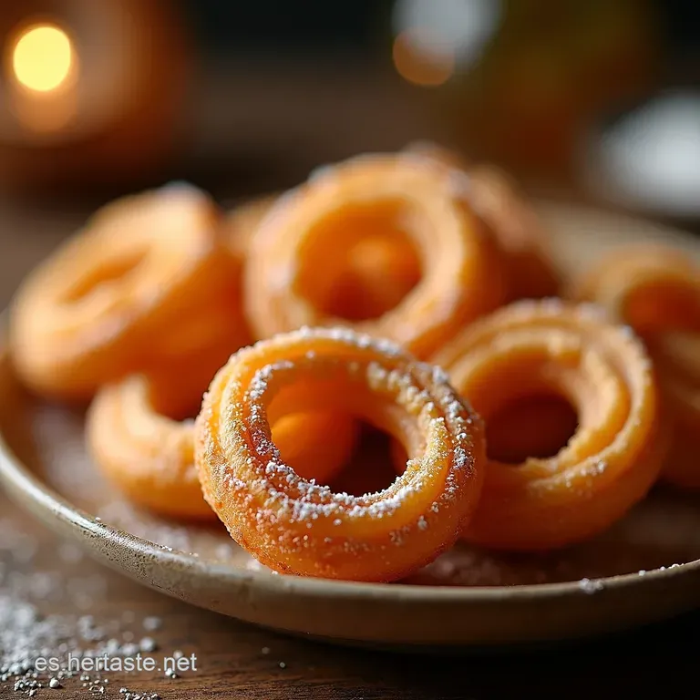 Mini Churros Bocaditos De Felicidad Espa&ntilde;ola presentation