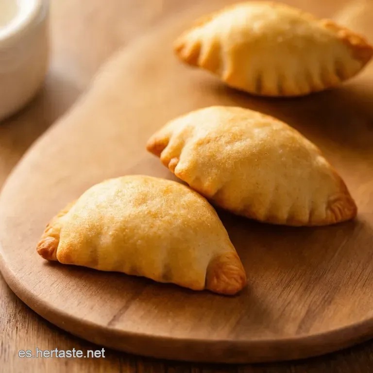 Mini Empanadas De Pollo Deliciosas Adorables Y F&aacute;ciles presentation