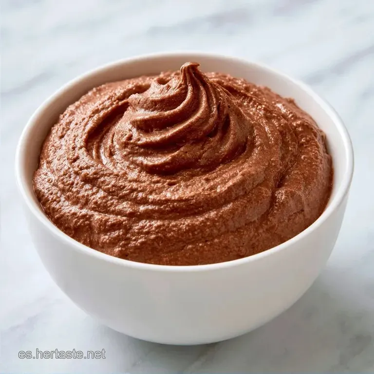 Mousse Leche Condensada con Chocolate Negro