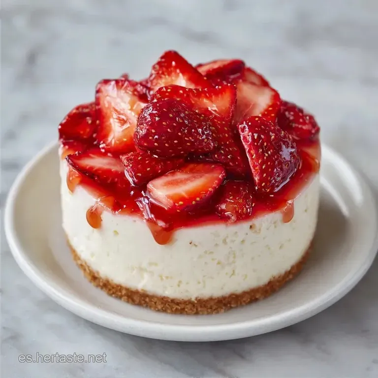 Mousse de Queso Fresa: Saludable y Ligera