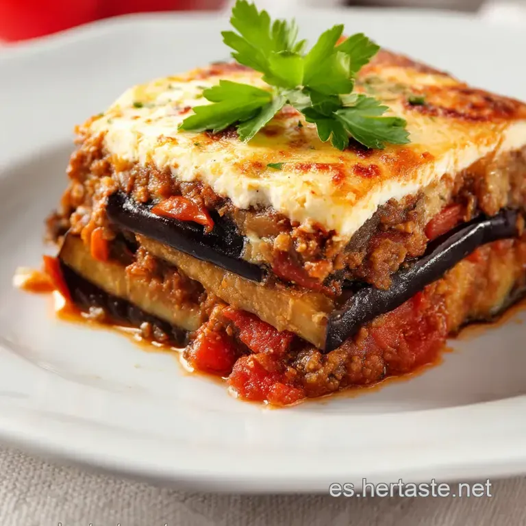 Musaka Griega Cl&aacute;sica presentation