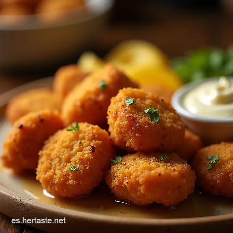 Nuggets De Pollo Caseros Crujientes Jugosos Y Hechos Con Cari&ntilde;o Sin Secretos Raros presentation