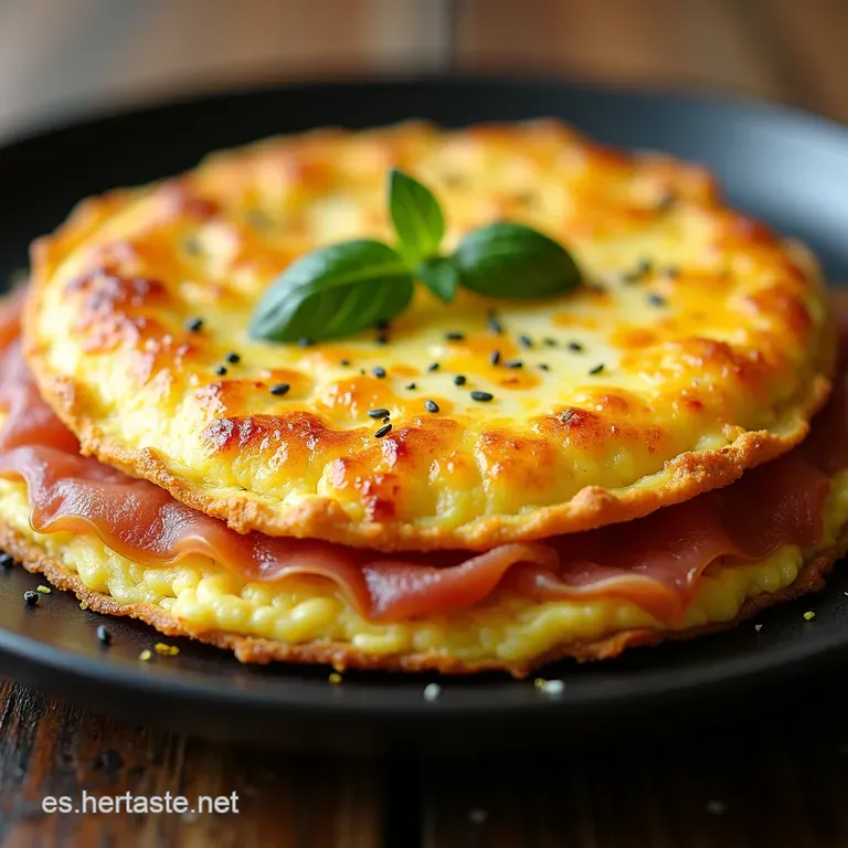 Omelette de Jam&oacute;n Serrano y Queso Manchego