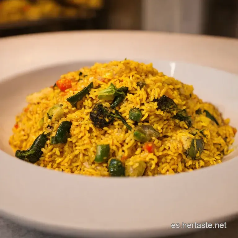 Paella De Verduras Un Fest&iacute;n Mediterr&aacute;neo Vegetariano presentation