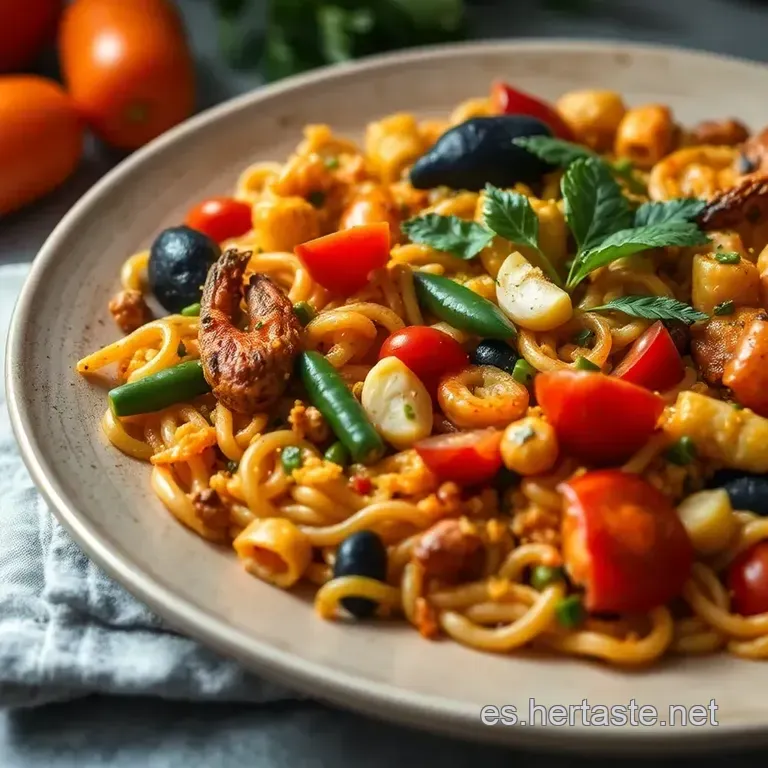 Paella Mixta Aut&eacute;ntica presentation