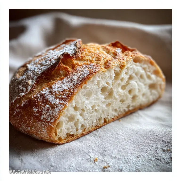 Pan de Cristal F&aacute;cil y Crujiente