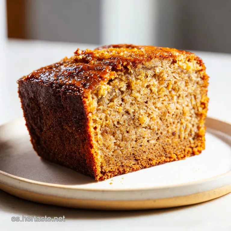 Pan De Pl&aacute;tano Sin Harina: Textura Aterciopelada