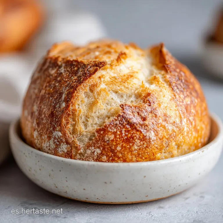 Thick slices of warm bread with a soft white interior, arranged on a ceramic plate with a side of melted butter.