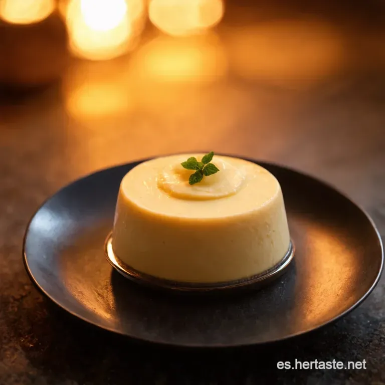 Panna Cotta Italiana Original presentation