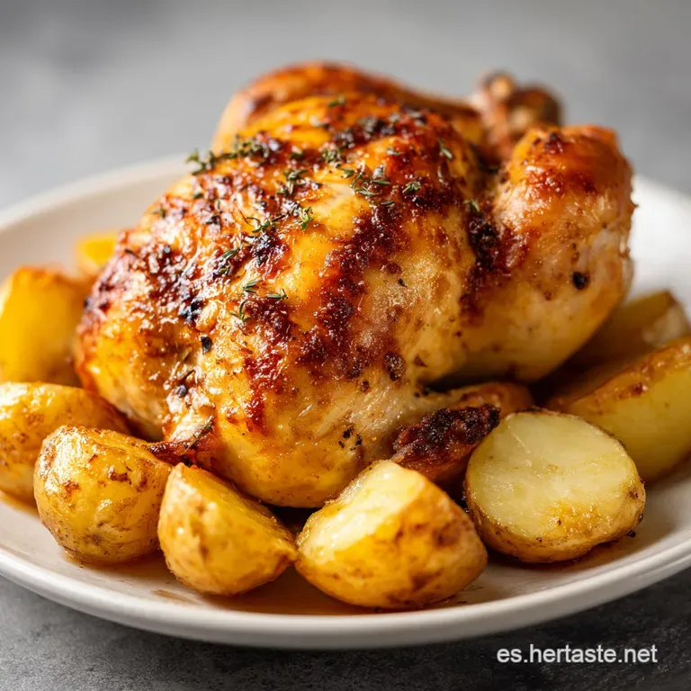 Papas con Pollo al Horno: Confort y Sabor