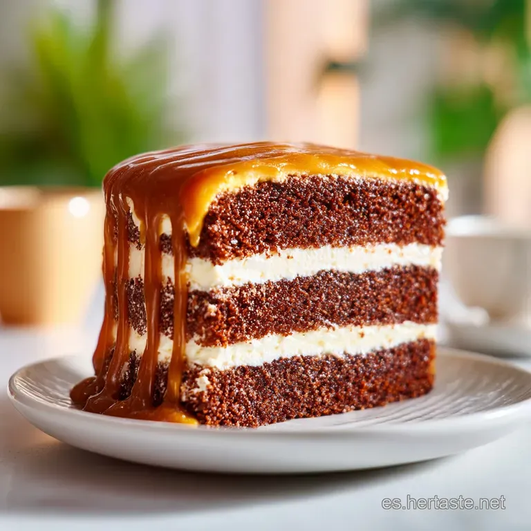 Pastel Alem&aacute;n de Chocolate: Bizcocho de Terciopelo