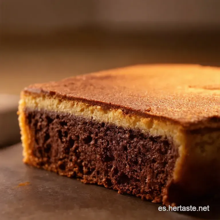 Pastel De Chocolate Esponjoso Sin Gluten Con Mayonesa presentation