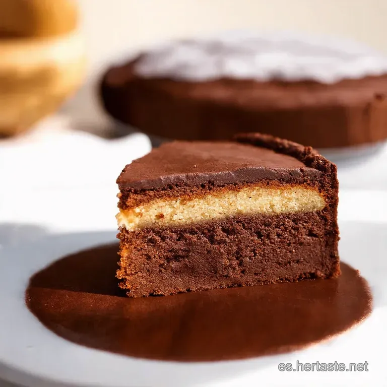 Pastel de Chocolate Esponjoso Sin Gluten con Mayonesa