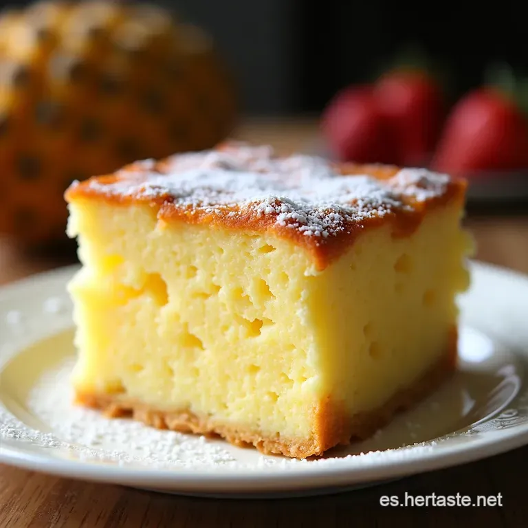 Pastel de Tres Leches Pi&ntilde;a Coco Receta Tropical Caribea