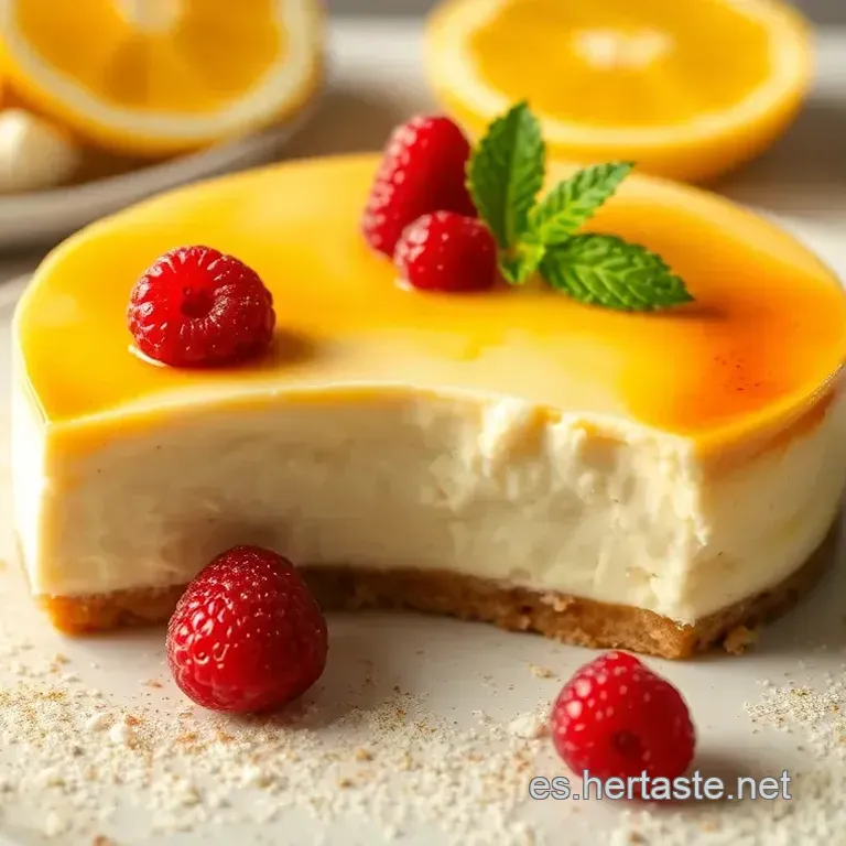 Pastel Turco de Yogur Cremoso con Naranja