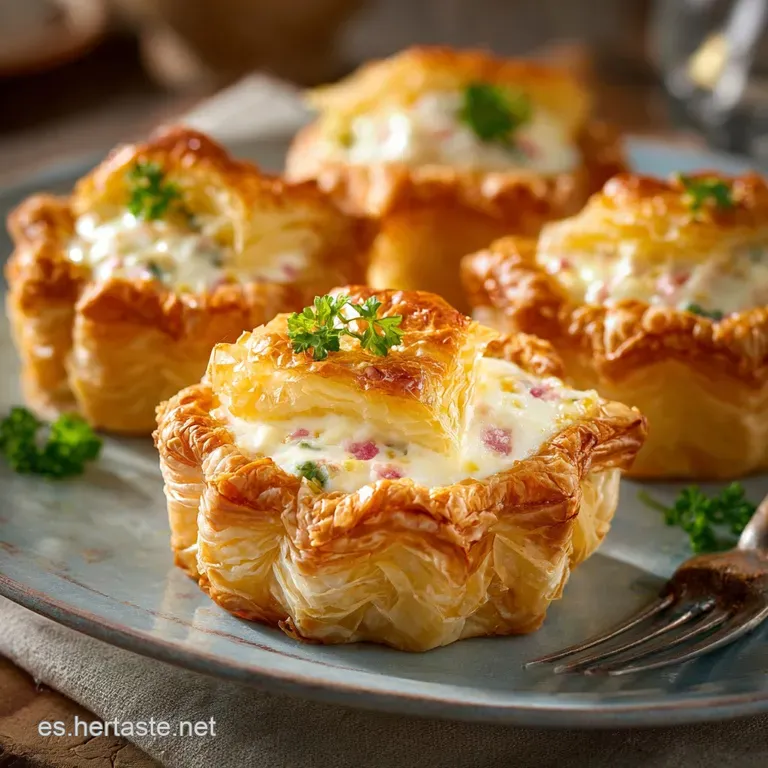 Pastelitos De Queso Y Masa Filo: Joyas Crujientes al Aroma de Lim&oacute;n
