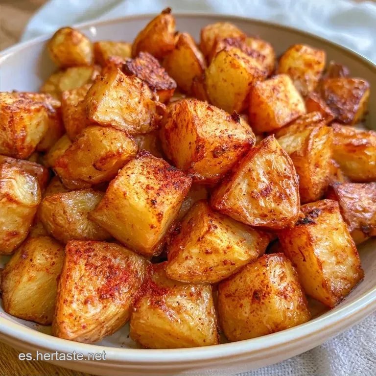 Patatas Al Horno Crujientes y Saludables