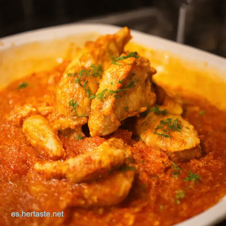 Pechugas De Pollo Crujientes Con Miel Picante presentation