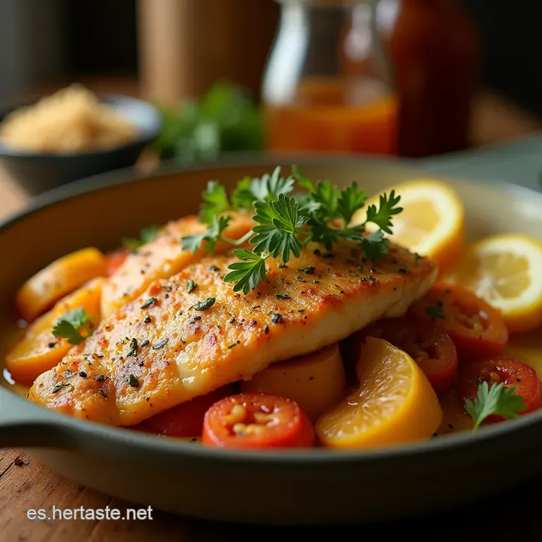 Pescado Crujiente a La Marinera El Empanizado Perfecto Para La Casa presentation