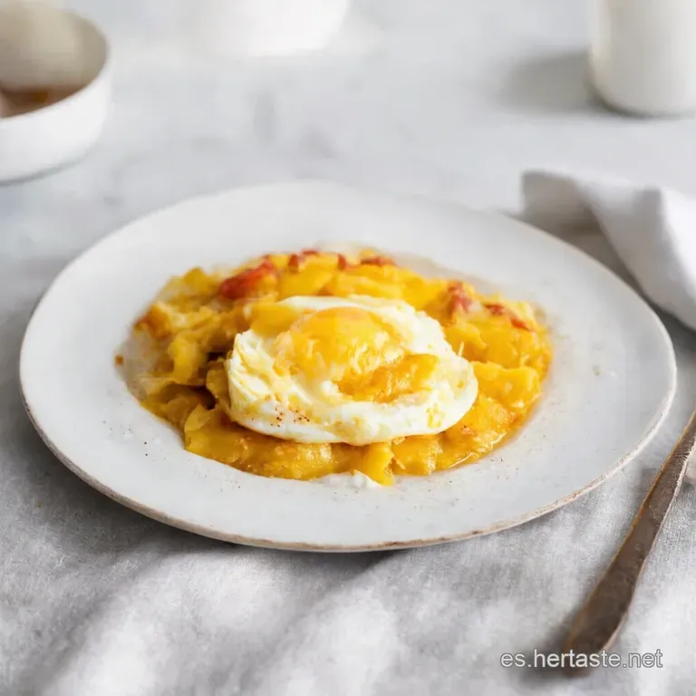 Pisto Manchego con Huevo Frito