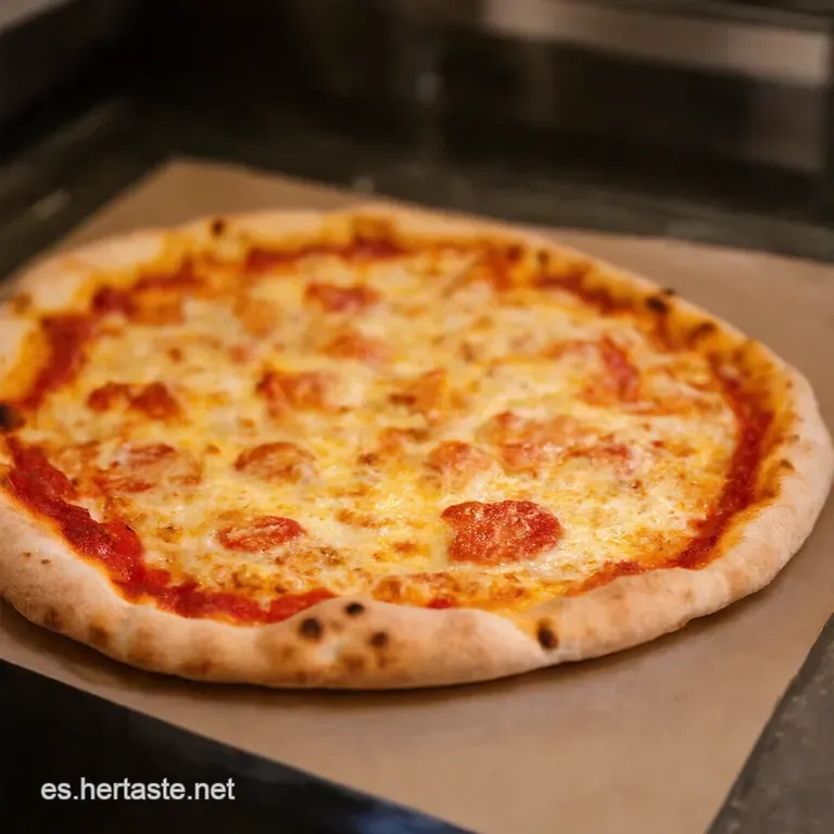 Pizza Masa Madre De La Sart&eacute;n a La Gloria presentation