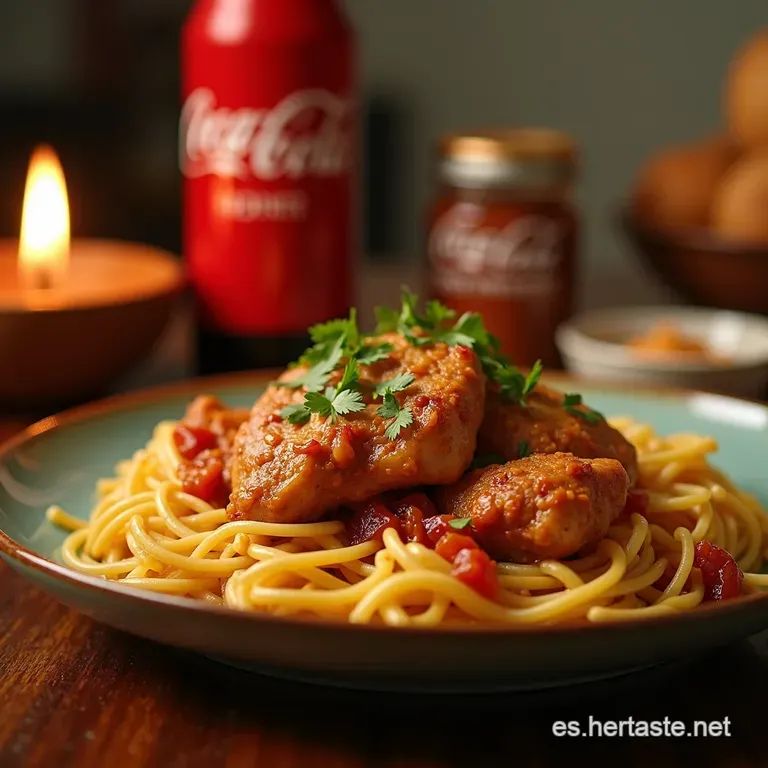 Pollo a La Cocacola Sabor Casero Con Un Toque Secreto presentation