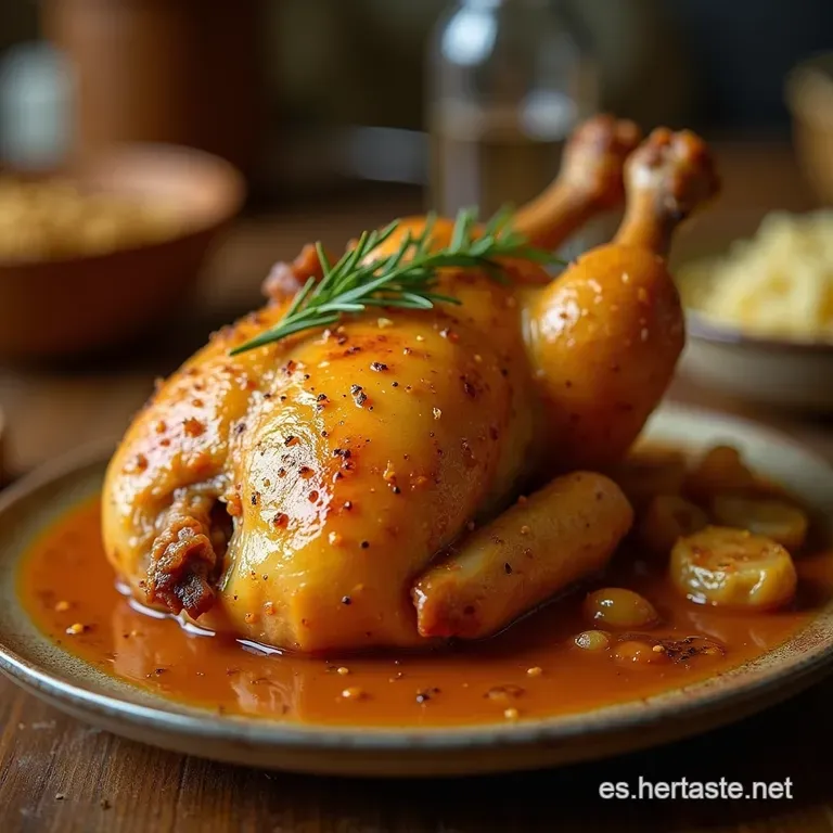 El Pollo Agridulce De La Abuela Versi&oacute;n R&aacute;pida Y Crujiente presentation