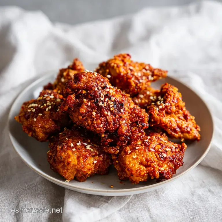 Pollo Coreano en Air Fryer: Crujiente y Aterciopelado
