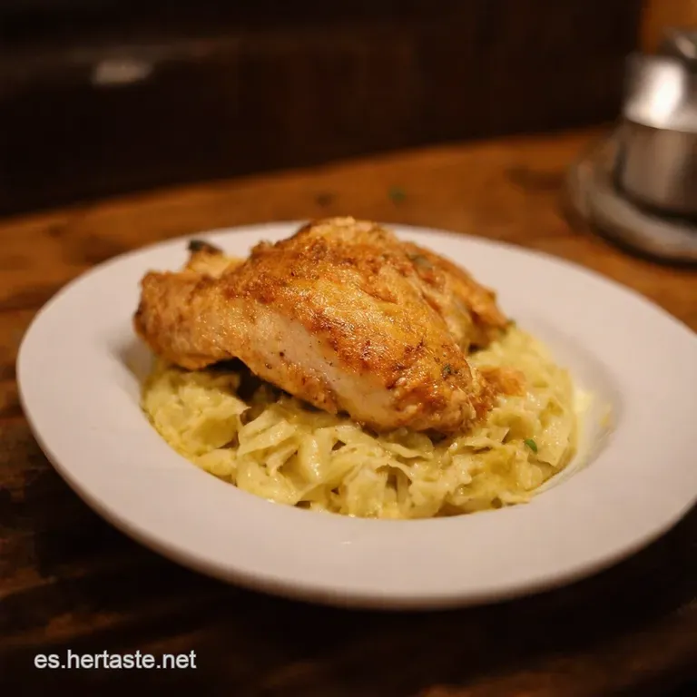 Pollo Cremoso Al Ranch En Una Sola Sart&eacute;n presentation