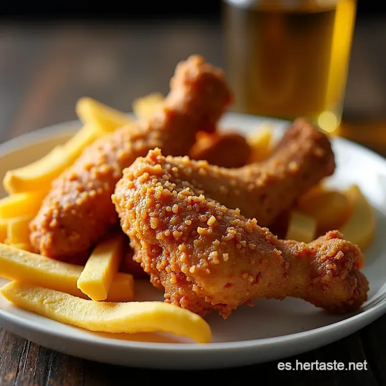 Pollo Crujiente Casero Sabor KFC Hecho en Casa
