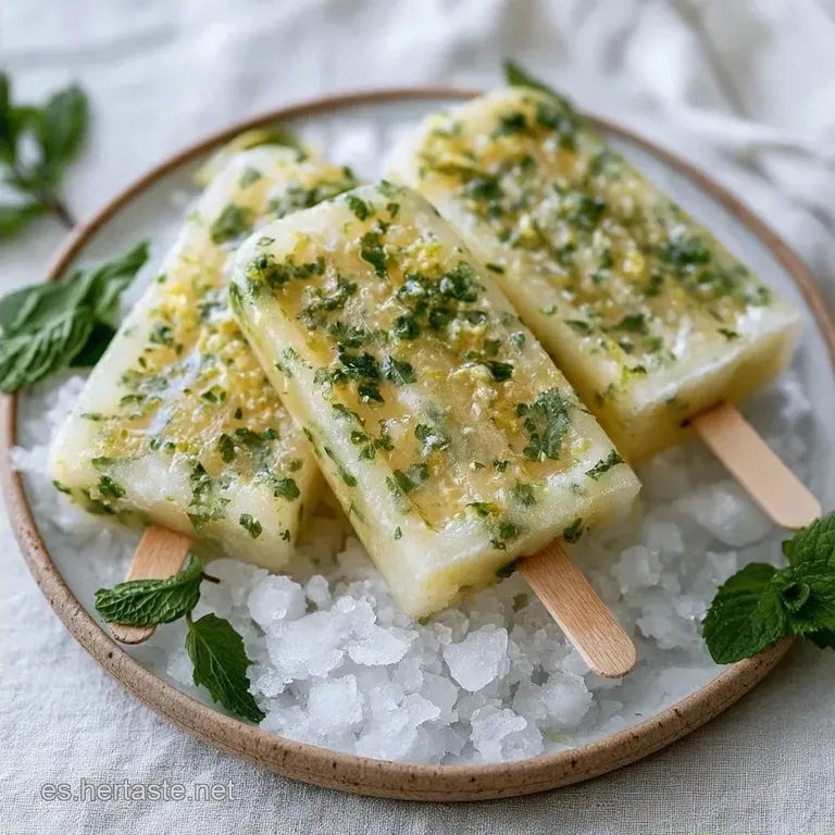 Polo Lim&oacute;n y Menta con Menta Fresca