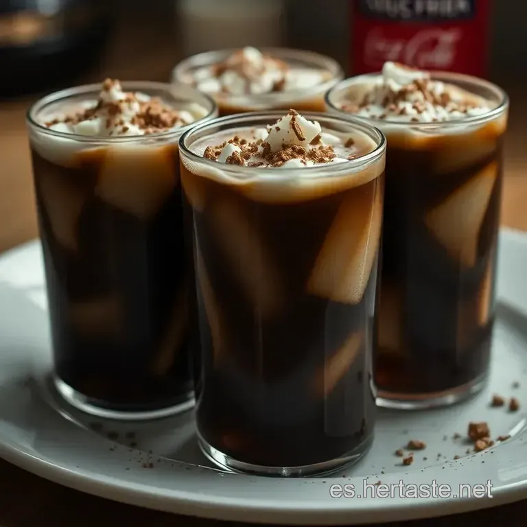 Polos De Refresco De Cola Con Un Toque Secreto presentation
