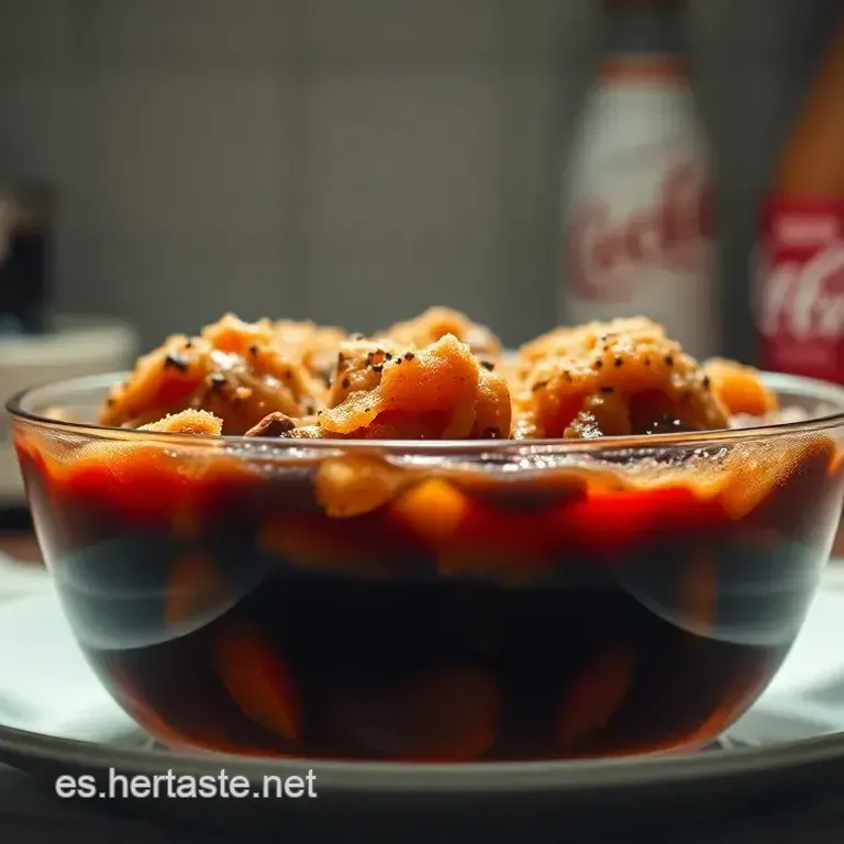 Polos de Refresco de Cola con un Toque Secreto