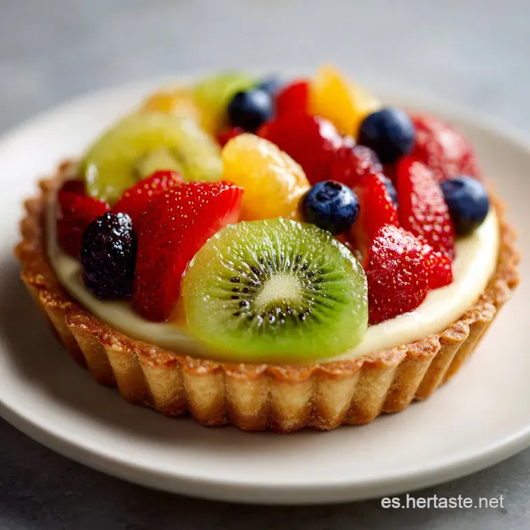 Postre de Frutas con Mascarpone y Crujiente