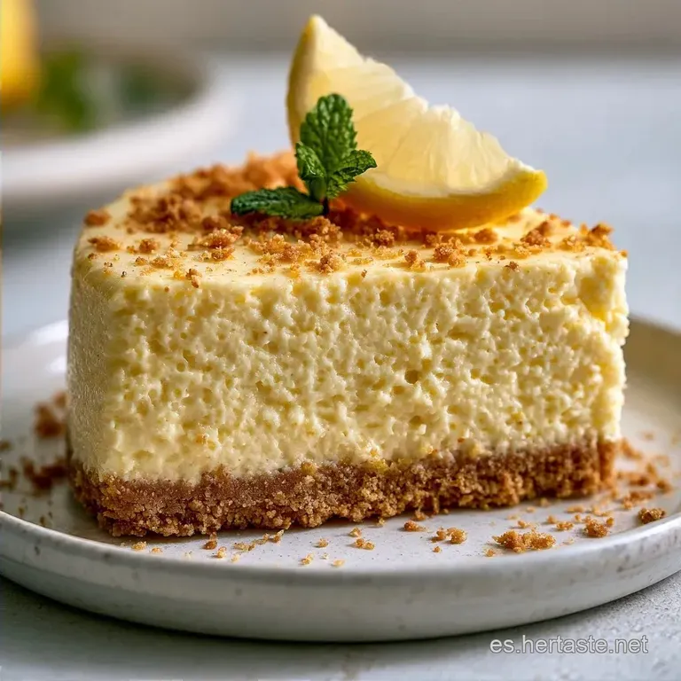 Postre de Lim&oacute;n y Galleta: Versi&oacute;n Saludable