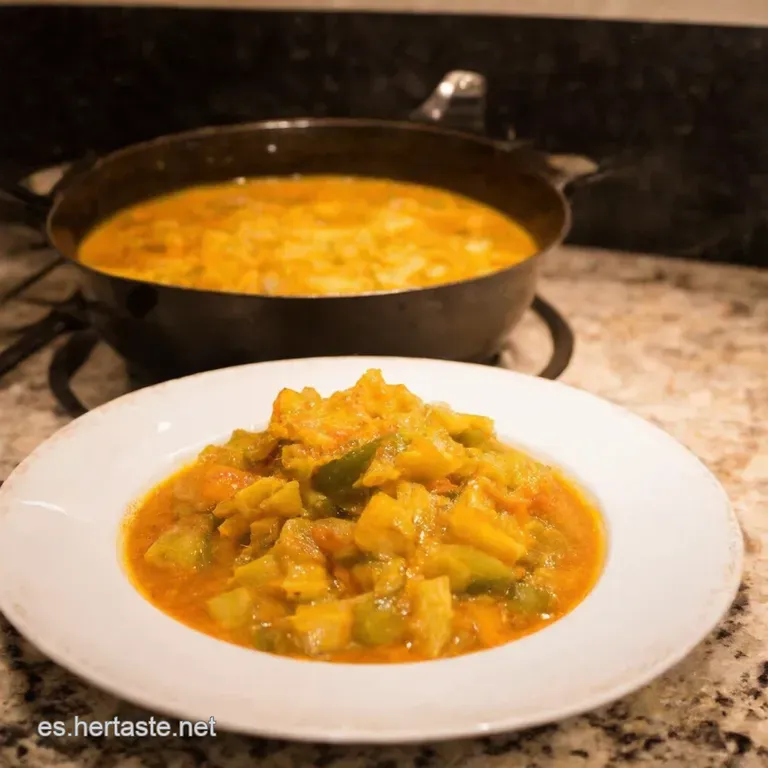 Potaje De Alubias Estofadas Con Chorizo Receta Casera presentation