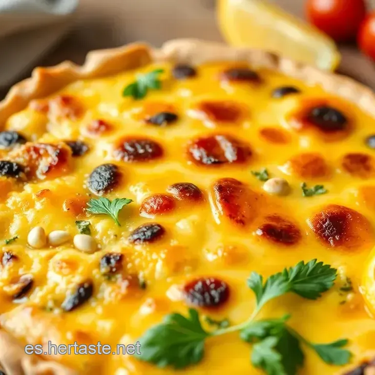 Quiche Lorraine Casero: Un Bocado de Francia con Sabor Espa&ntilde;ol