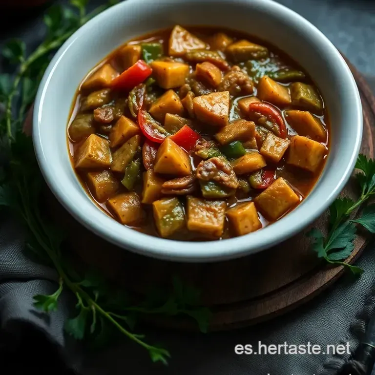 Rabo De Toro a La Andaluza presentation