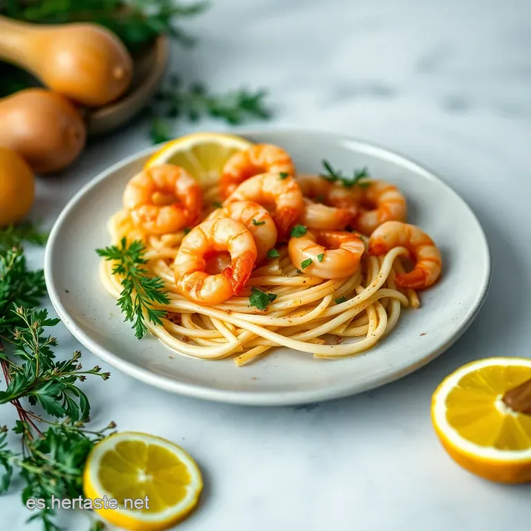 Rape Con Gambas Y Almejas presentation