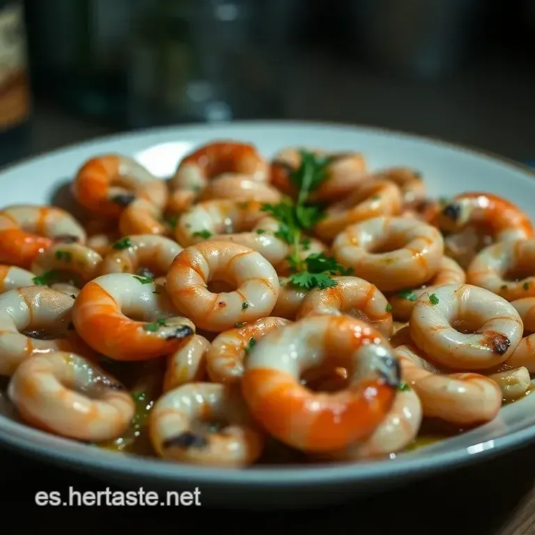 Rape en Salsa Marinera con Gambas y Almejas