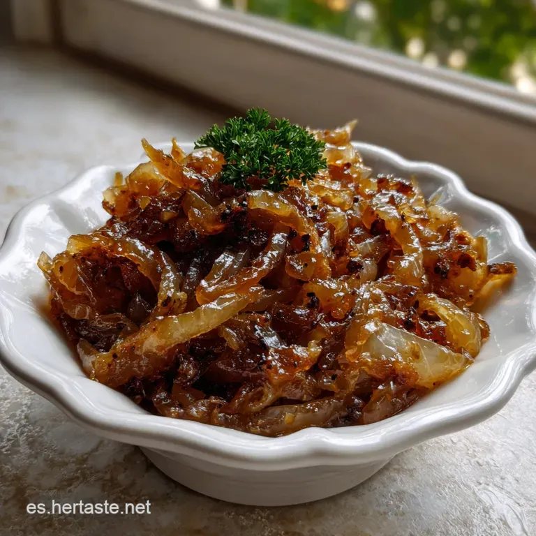 Cebolla Caramelizada Receta Tradicional
