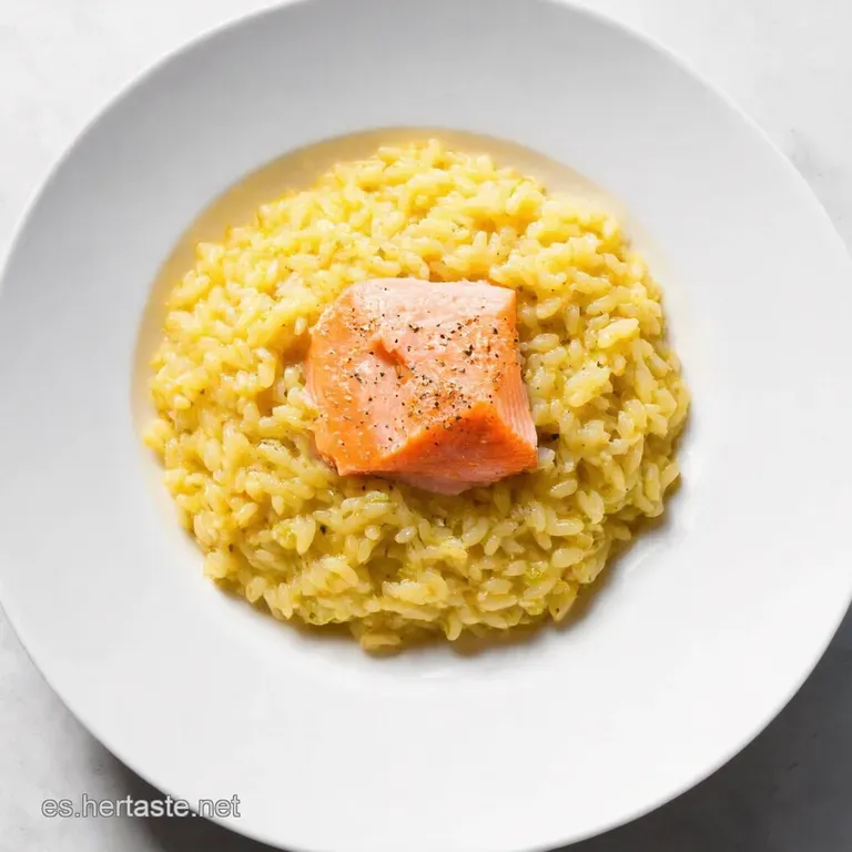 Risotto Cremoso de Salm&oacute;n al Lim&oacute;n