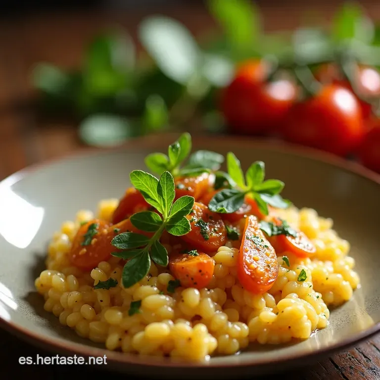 Risotto Cremoso De La Huerta Un Viaje De Sabor Primaveral presentation