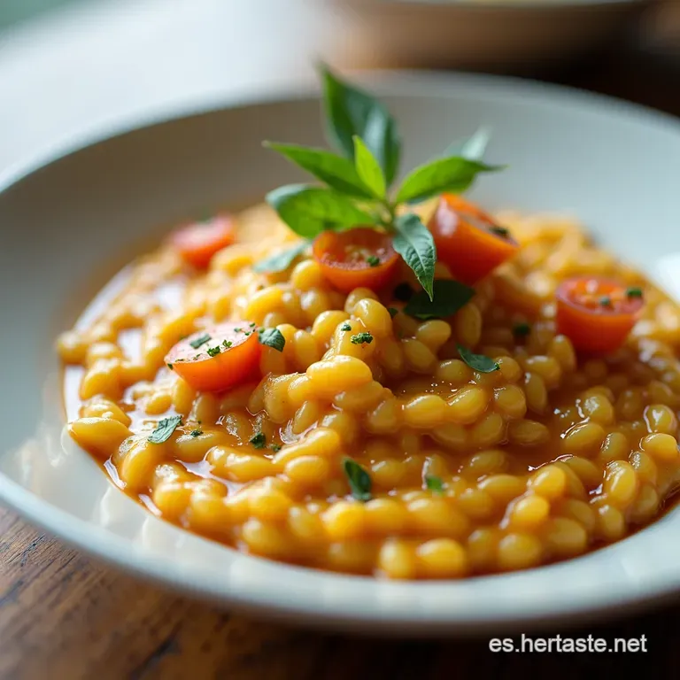Risotto Cremoso de la Huerta Un Viaje de Sabor Primaveral