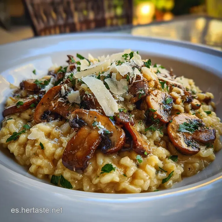 Risotto de Setas Receta Tradicional