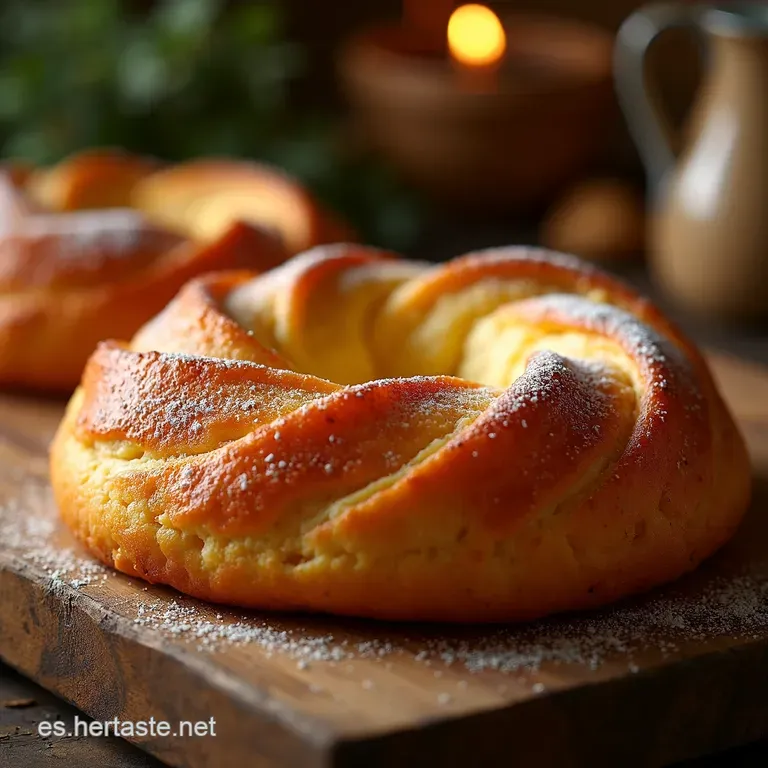 Rosca De Reyes a Sweet Celebration Bread presentation