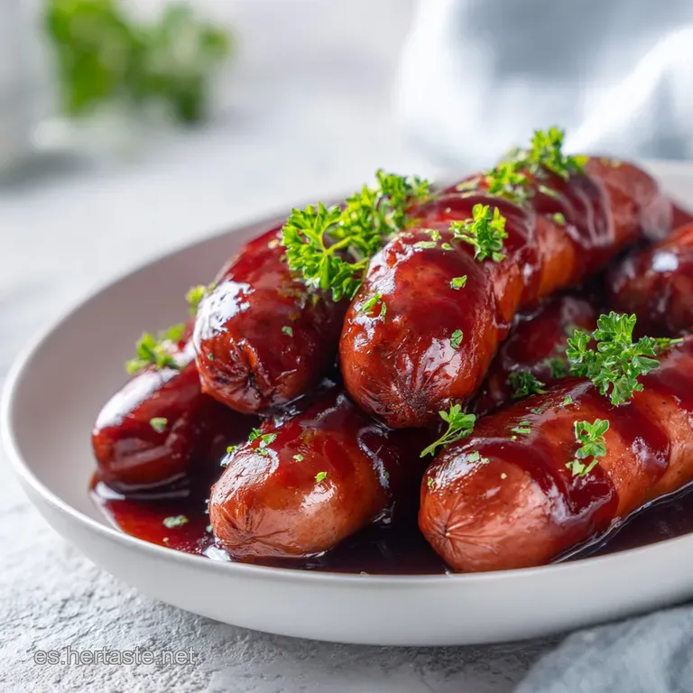 Salchichas con Coca-Cola y K&eacute;tchup